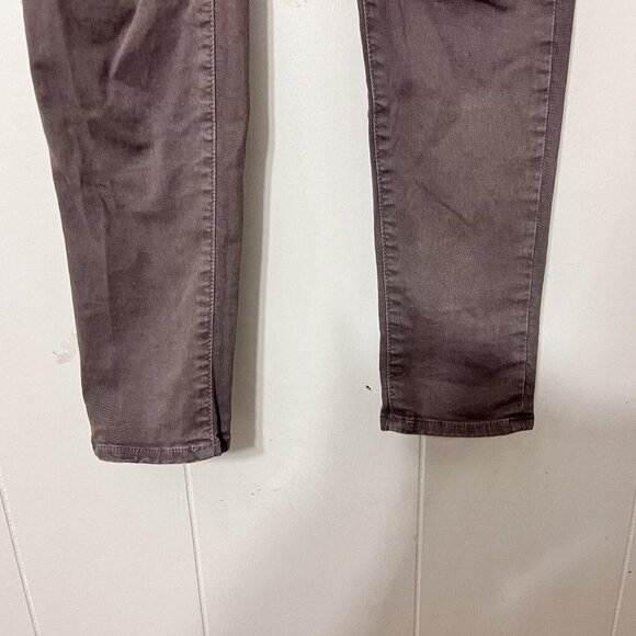 J BRAND Skinny Leg Dark Brown Jeans size 25 - Picture 3 of 8